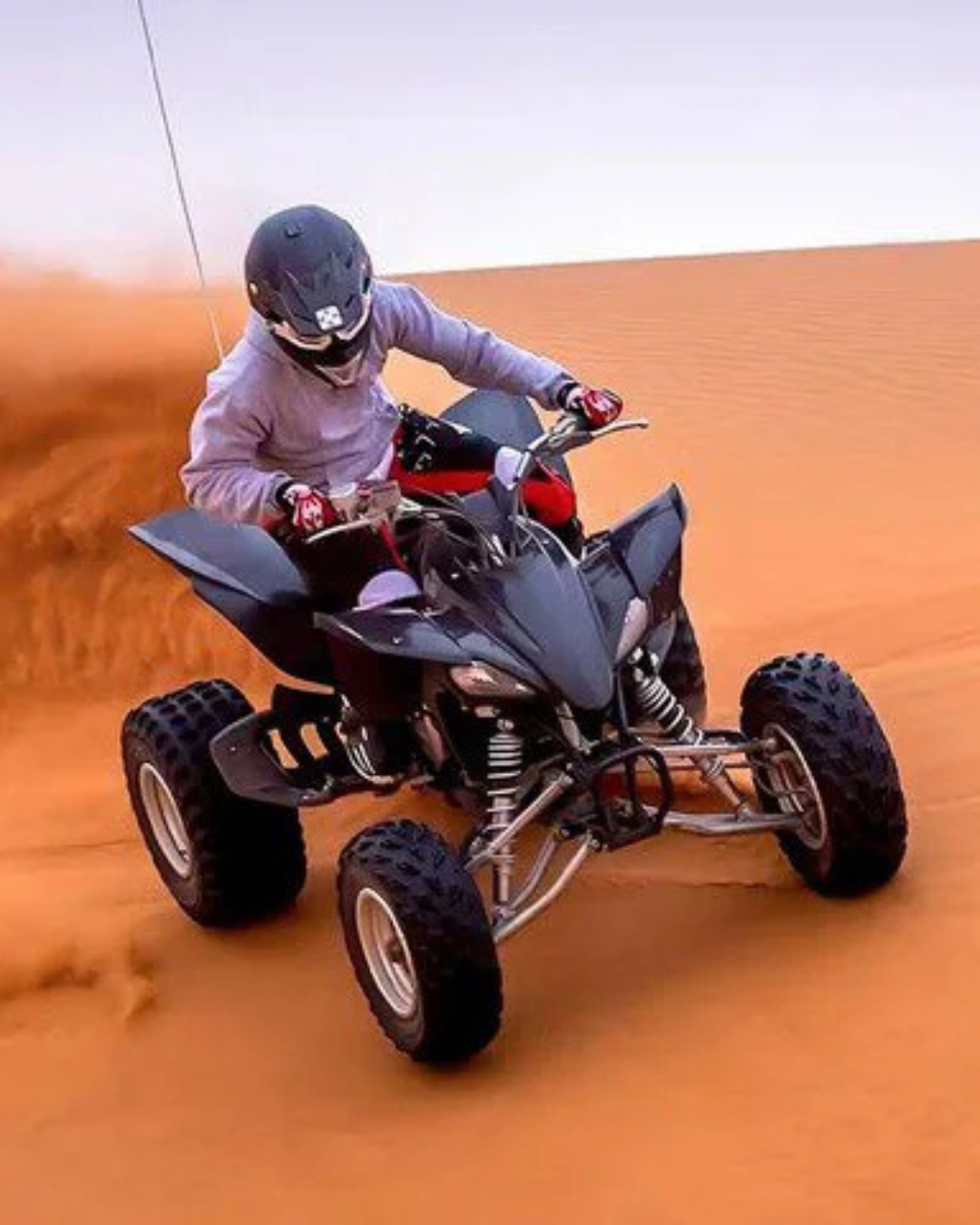 Morning desert safari