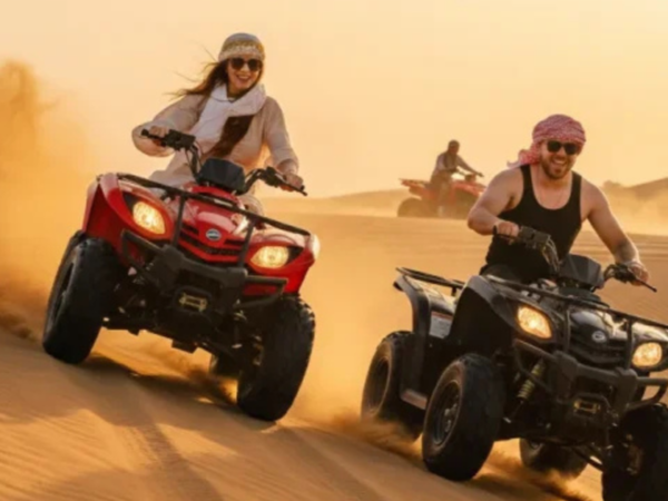 Morning quad bike 1 hour
